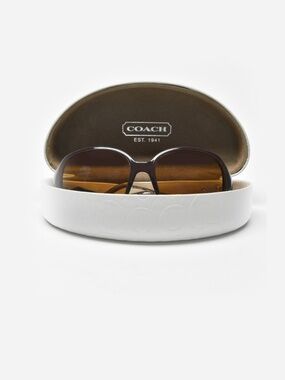COACH S3010 Brown Sunglasses with Case